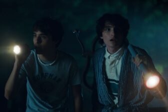 Finn Wolfhard And Billy Bryk In Hell Of A Summer Courtesy Of Neon 2