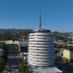 Capitol Records building in Los Angeles.