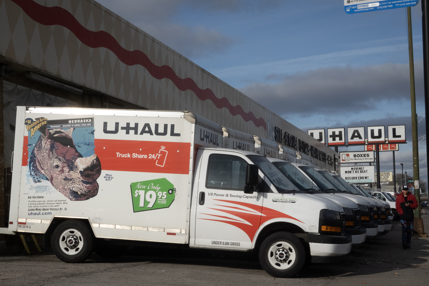 U-Haul trucks