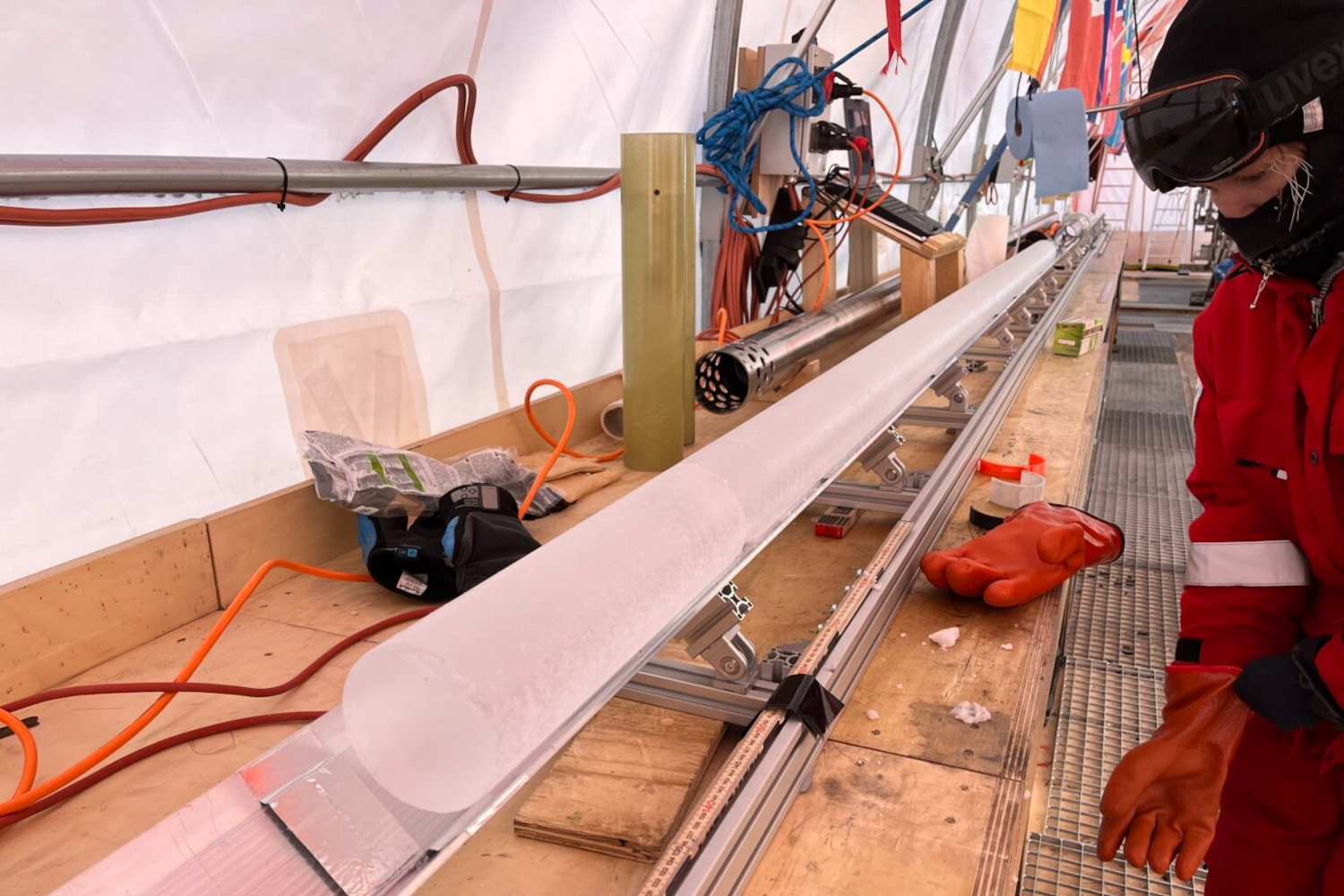 Longest Continuous Ice Core Antarctica