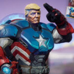 Marvel Rivals Captain America Trump Mod