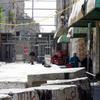 A checkpoint in Hebron, in Palestine's West Bank.