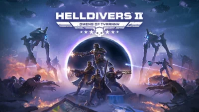 Key-Art für Helldivers 2 Omens of Tyranny.