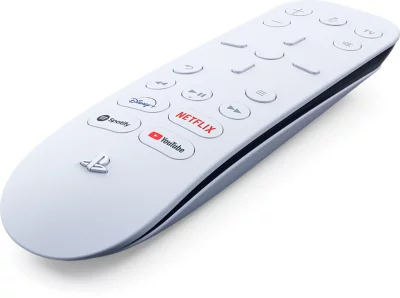 Media remote for PS5