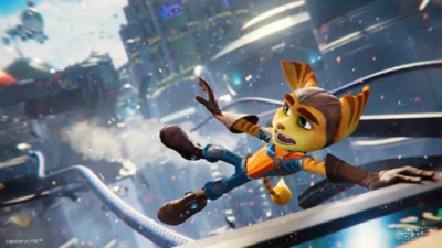 Ratchet and Clank Rift Apart Background Image
