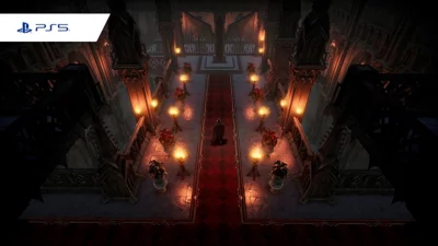 Captura de tela de uma gameplay de V Rising.