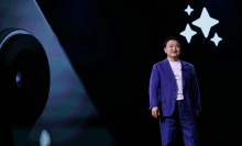 South-Korean Samsung President & Head of Mobile Communications Business Roh Tae-moon speaks during the Samsung Galaxy Unpacked event in 2024.