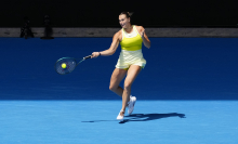  Aryna Sabalenka in action