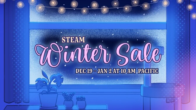 Steam winter sale 2024 artwork