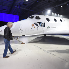 Virgin Galactic rolls out 'Unity,' its first new space plane since 2014 crash