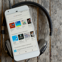 Google's Podcasts app not only has a new look, but is now available on iOS