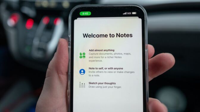 iPhone Notes app