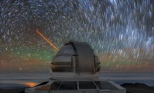 The Gemini North telescope atop Hawaii’s lofty volcano Mauna Kea.