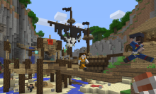 'Minecraft' adds a new 'Battle' mini-game for all you blocky warriors