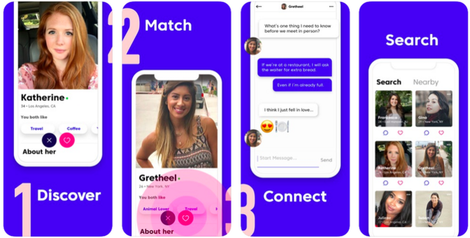 match app pages