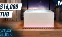 If you've got $16,000 to spare, you could drop it all on this super luxe bathtub – Future Blink