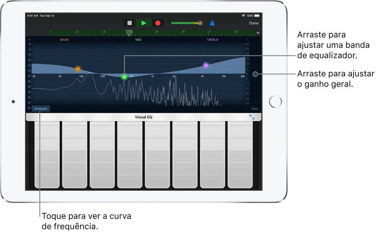 EQ visual