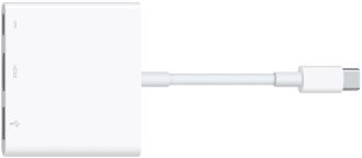 Adaptateur multiport AV numérique USB-C.