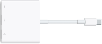 Adaptateur multiport AV numérique USB-C.