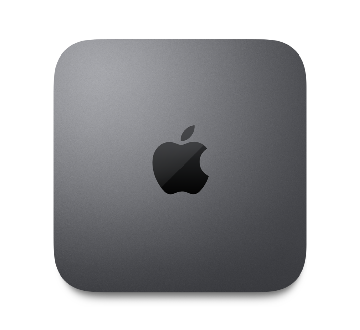 منظر علوي للـ Mac mini