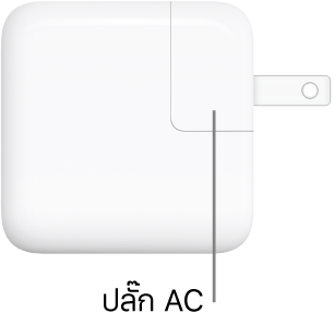 อะแดปเตอร์แปลงไฟ USB-C ขนาด 30 วัตต์/