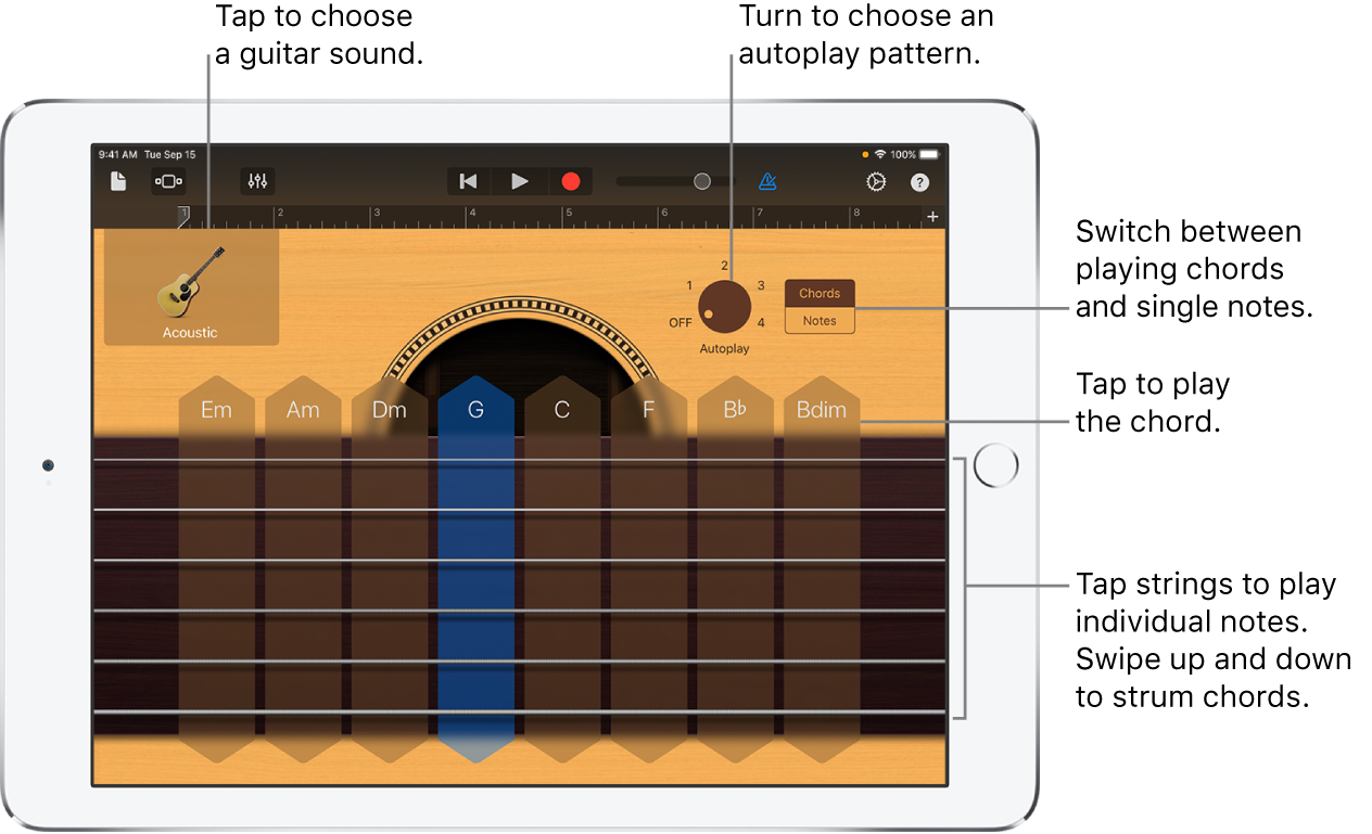 Guitar Touch Instrument