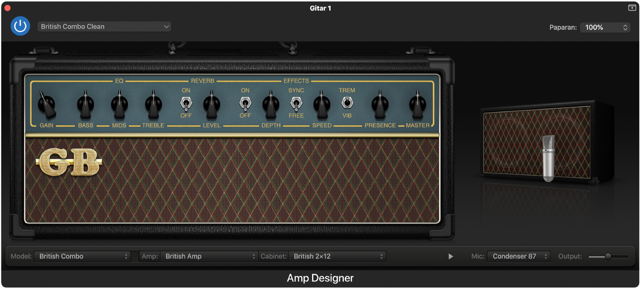 Plugin Pereka Amp.