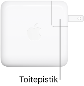 67W või 96W USB-C Power Adapter.