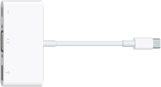 USB-C-naar-VGA-multipoort-adapter