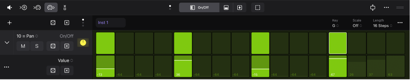 Figure. Step Sequencer automation.