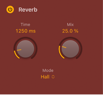 Ilustración. Parámetros de Reverb de Step FX.