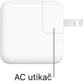 Strujni adapter USB-C od 30 W.