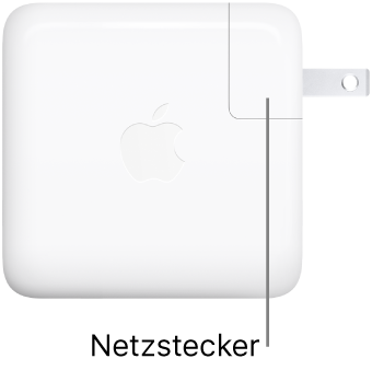 67W- oder 96W-USB-C-Netzteil.