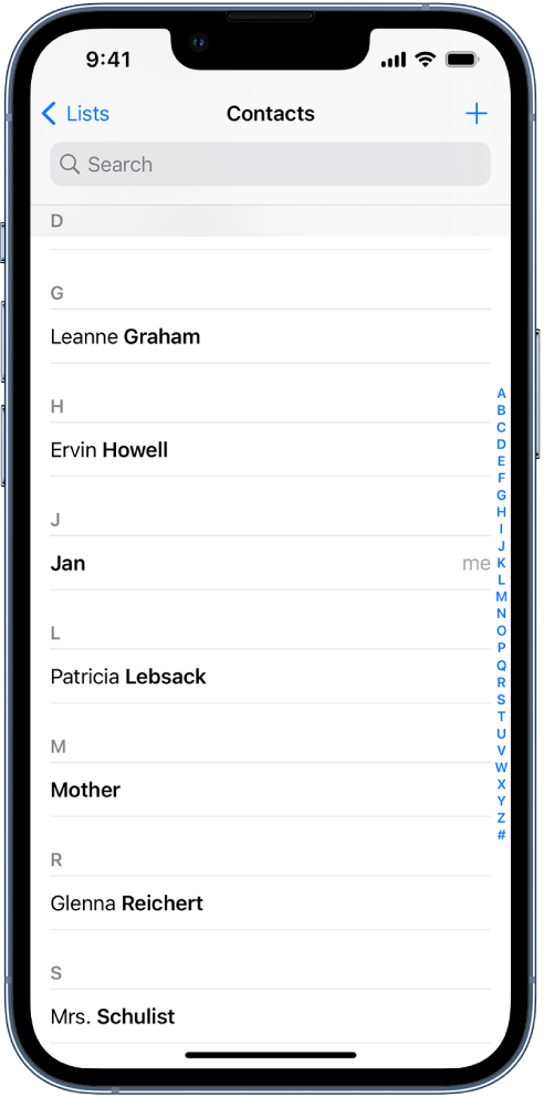 The result of a shortcut showing multiple contacts being added.