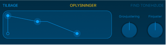 Redigeringsmuligheder i Sampler