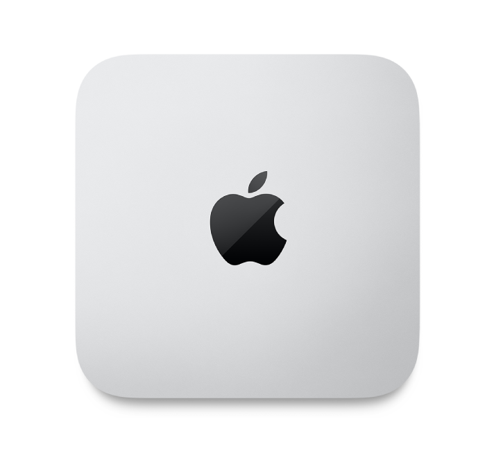 منظر علوي للـ Mac mini