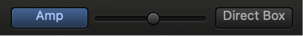 Bass Amp Designer Blend slider