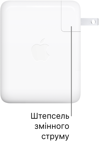 Блок живлення USB-C на 140 Вт.