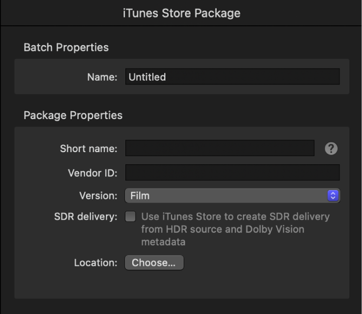 iTunes Store Package inspector