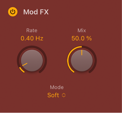 Abbildung. Parameter „Mod FX“ von Phat FX