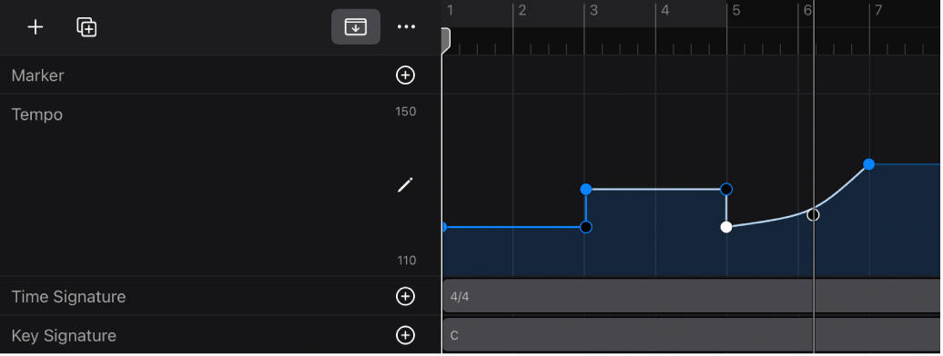 Figure. Tempo curves.