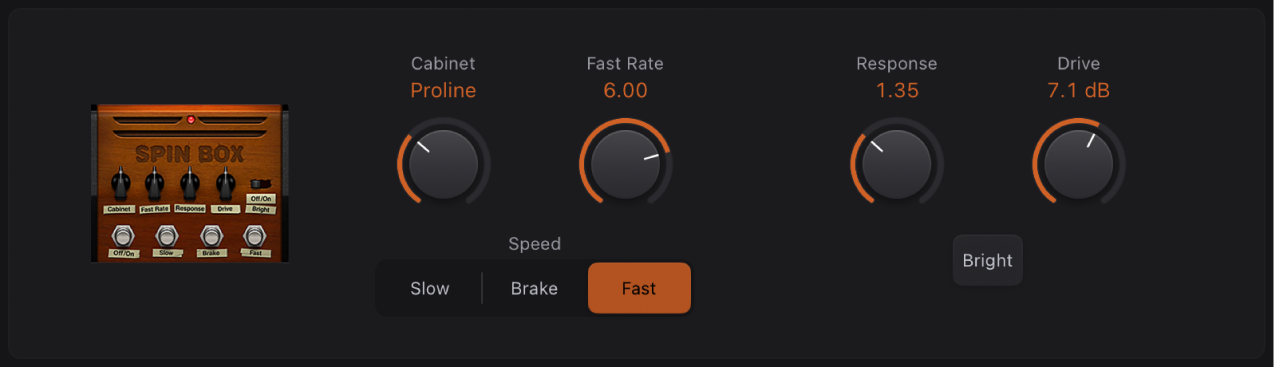 Figure. Spin Box stompbox window.