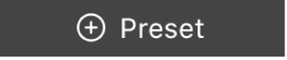 New Preset Touch Bar button