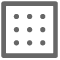 butang Sembunyikan Grid Titik