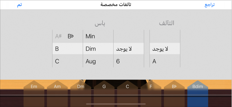 عجلات التحكم في النغمات المتآلفة المخصصة