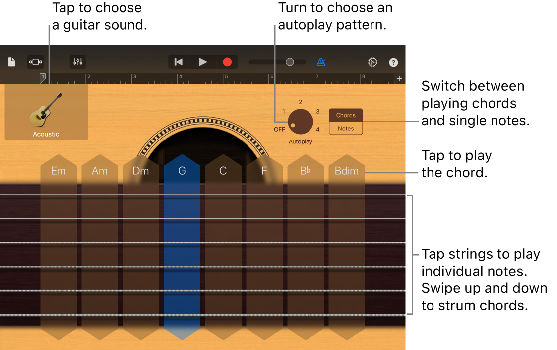 Guitar Touch Instrument