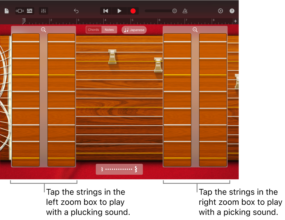 Koto zoom boxes