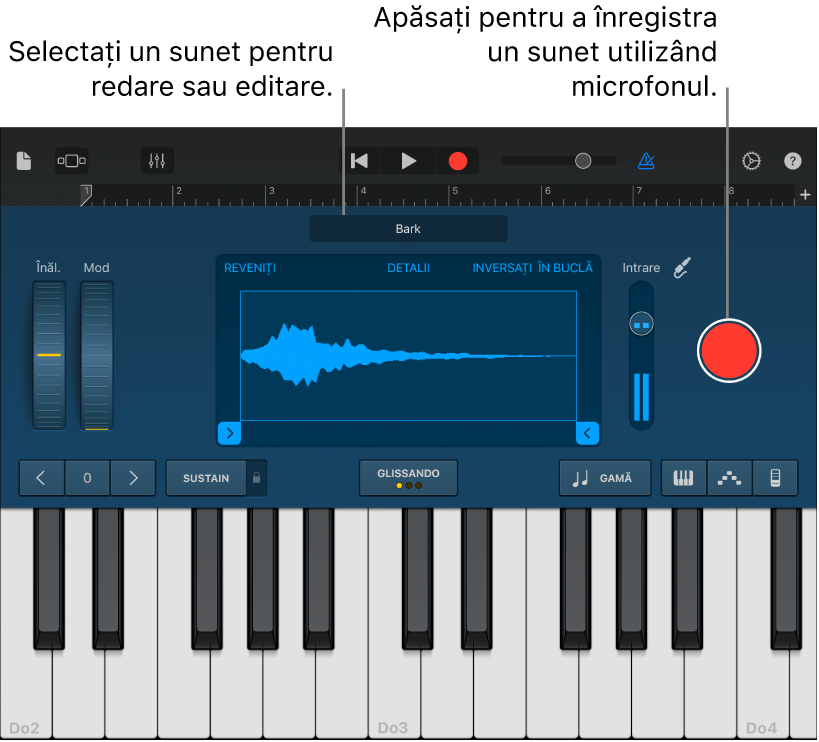 Instrumentul tactil Sampler