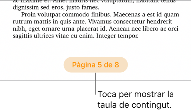 Un document obert amb el recompte de pàgina “3 de 3” a la part inferior central de la pàgina.