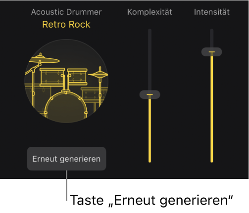 Abbildung. Die Taste „Session Player“ im Session Player-Editor.